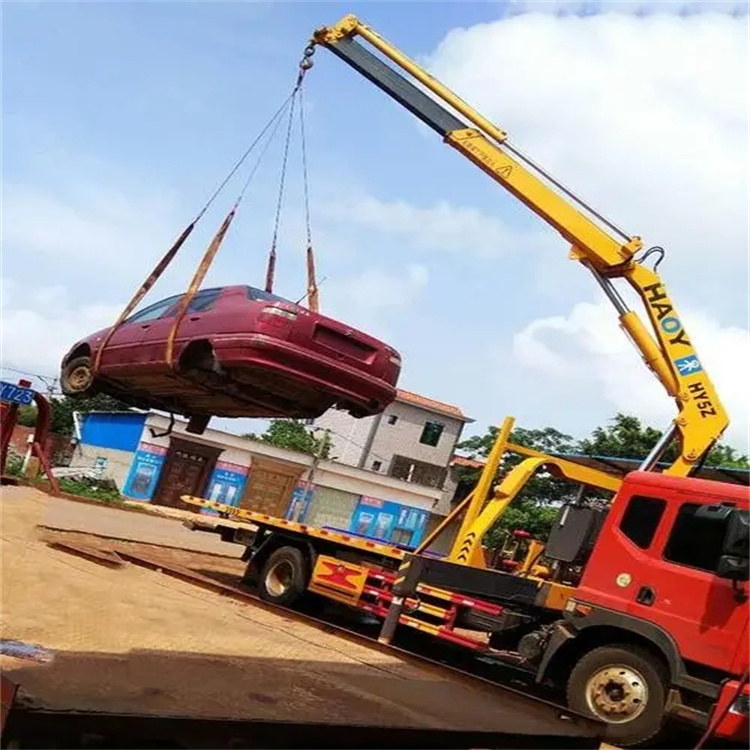 青州吊车救援小汽车怎么吊