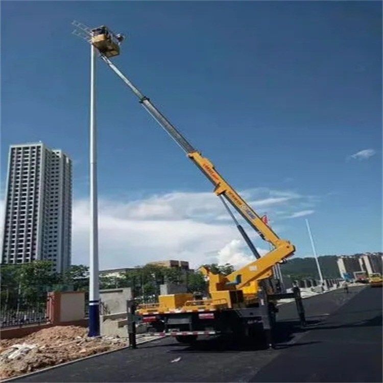 青州维修路灯的曲臂升降车出租